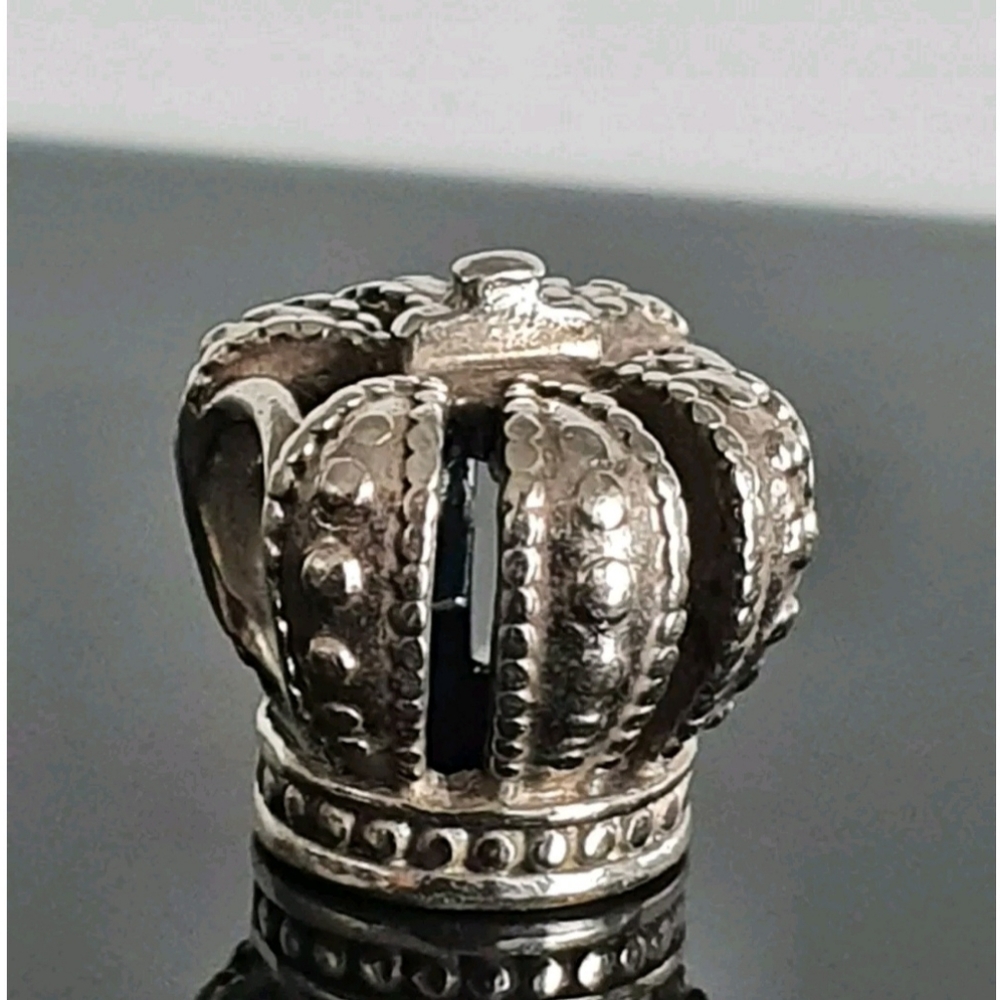 Authentic Pandora charm crown princess , queen #790930CZ - Picture 5 of 16